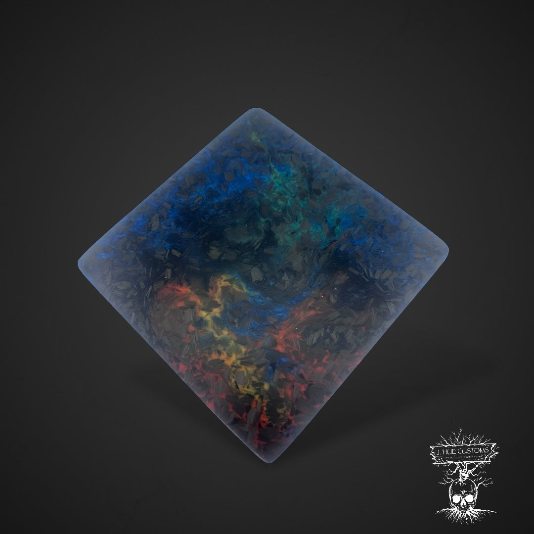 #480 JHC Shredded Carbon Fiber Resin Chaos Panel