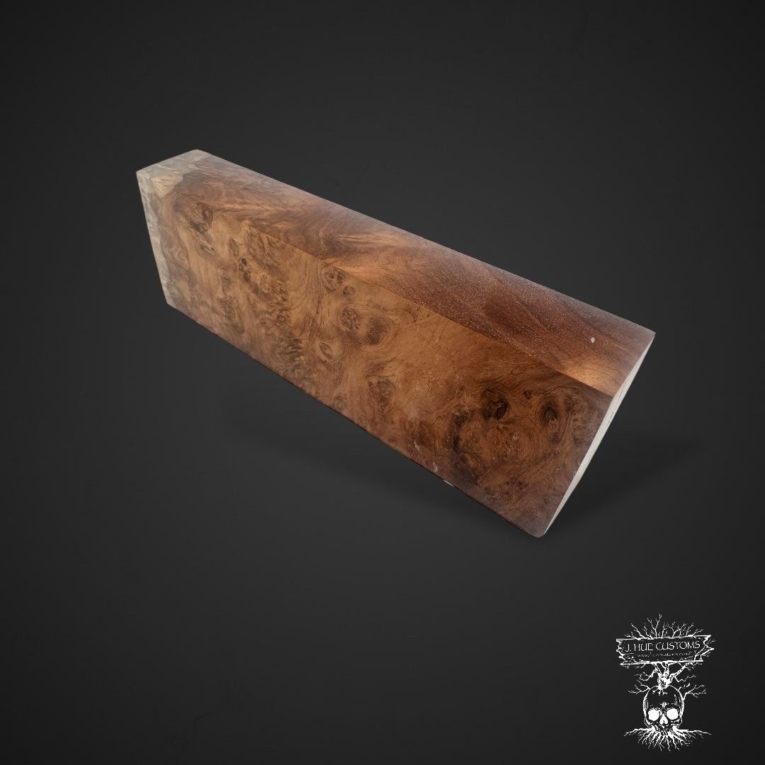 #7642 Honduras Rosewood Burl Block
