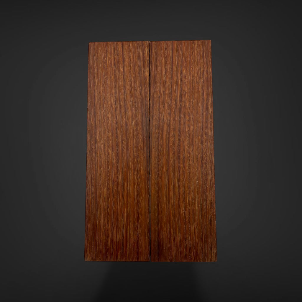 Teak knife scales 
