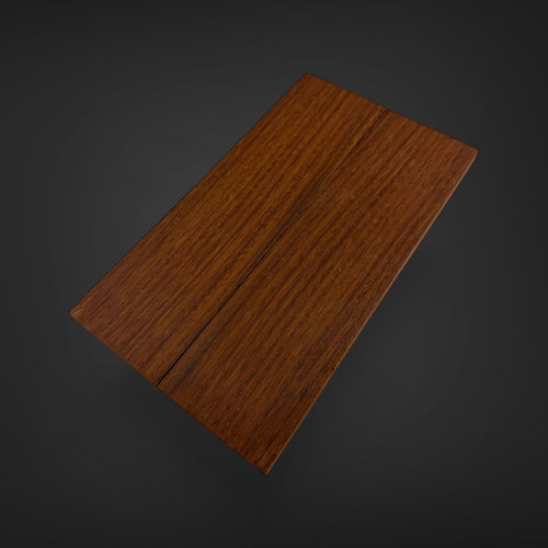 Teak knife scales 