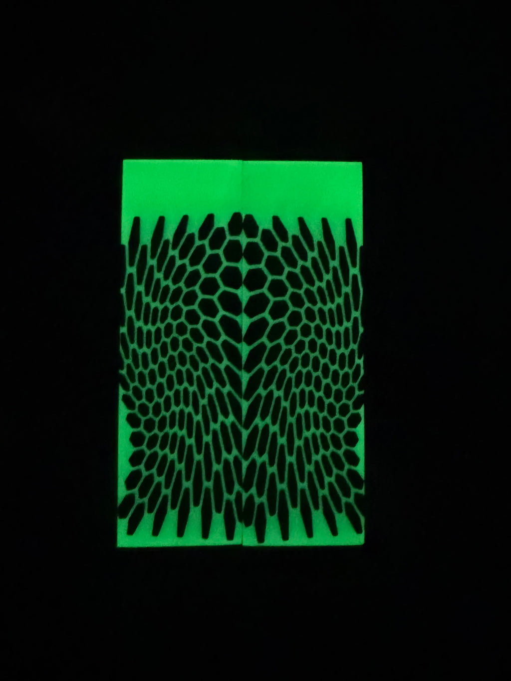JHC Twisted Hex Knife Scales #139