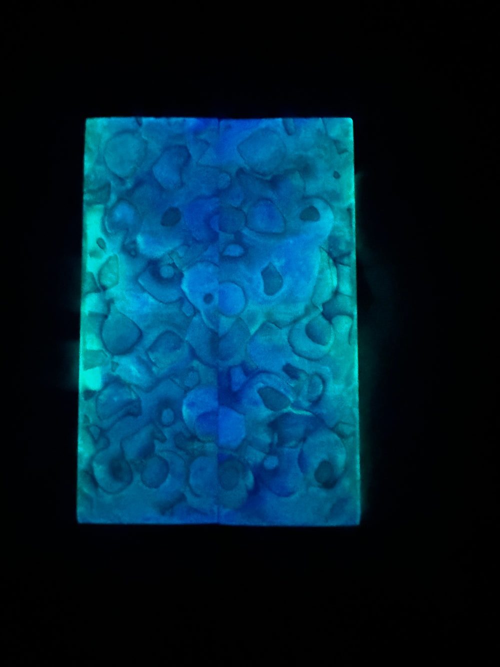 1588 CopperCore Crater- Blue Glow