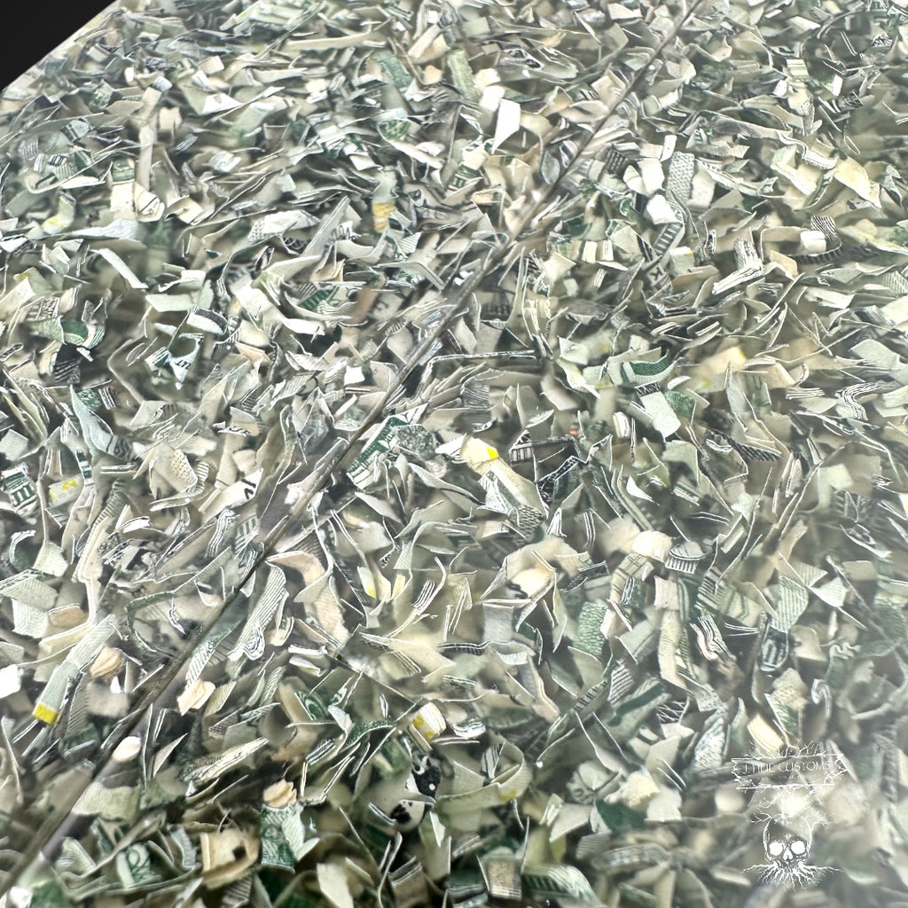 #1834 Shredded Currency Scales L