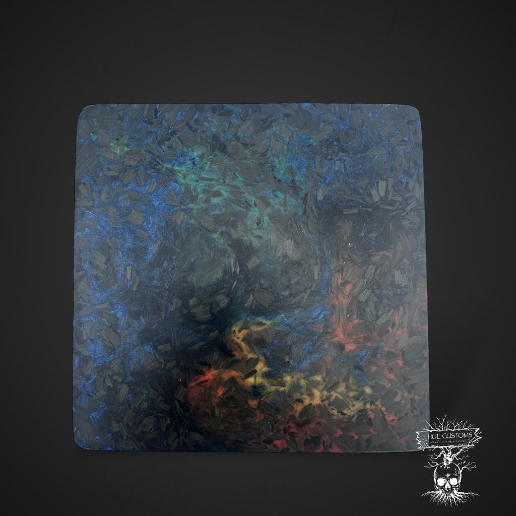 #480 JHC Shredded Carbon Fiber Resin Chaos Panel