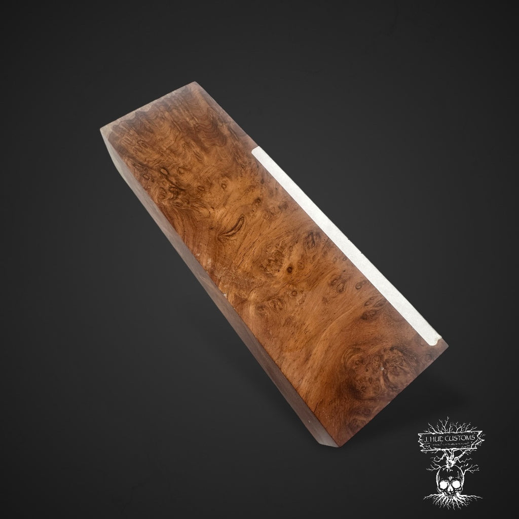#7642 Honduras Rosewood Burl Block