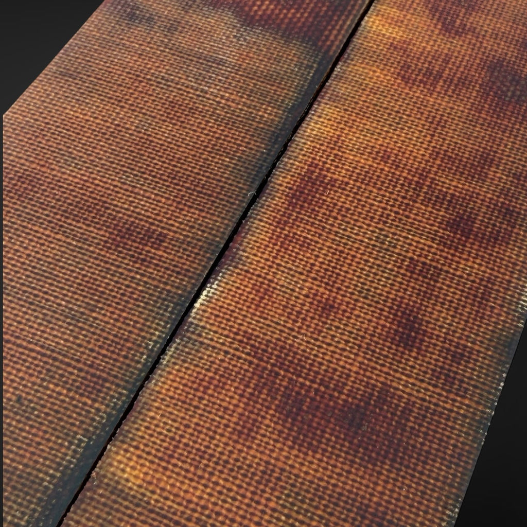 Vintage Canvas Micarta Scales