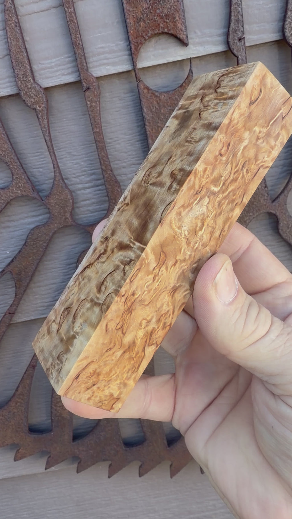 #1775 Masur Birch Block