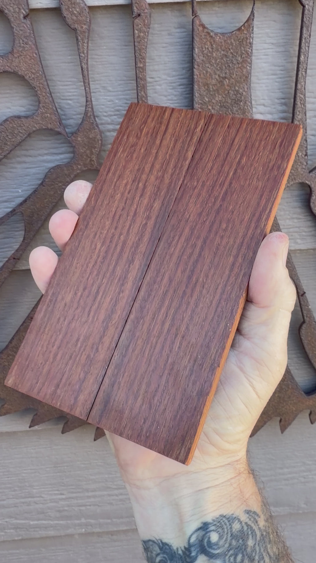 #0003 Teak Knife Scales