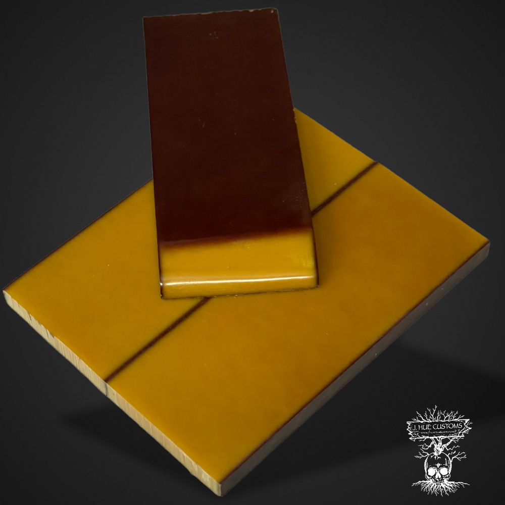 #VPS22 Vintage Paper Micarta Scales